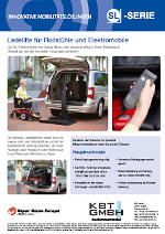 Seite 1 Prospekt RICON Ladelifte für Rollstühle und Elektromobile SL-Serie
